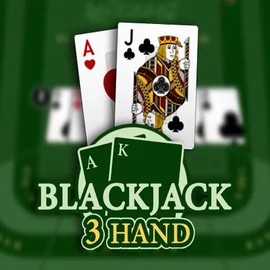 Blackjack 3H (Habanero) slot logo by Habanero at Aureon Casino