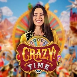 Crazy Time logo by Evolution Aureon Casino