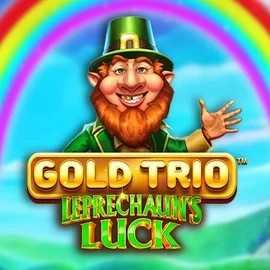 Gold Trio Leprechaun's Luck by Playtech, showcased at aureon-be.eu – game logo