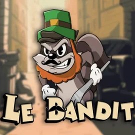 Official Slots logo: Le Bandit by Hacksaw Gaming at Aureon Casino