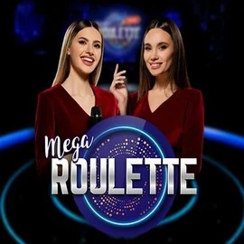 Mega Roulette slot logo by Pragmatic Play at Aureon Casino