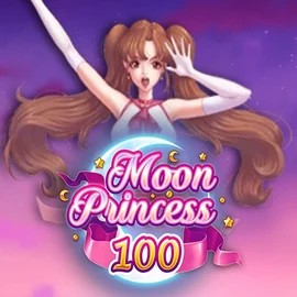 Slots logo of Moon Princess 100 from Play'n GO at Aureon Casino