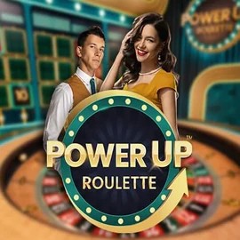 PowerUP Roulette logo – Live Casino by Pragmatic Play at Aureon Casino
