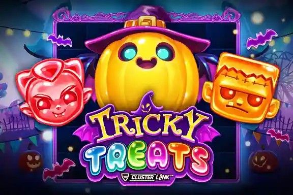 Tricky Treats slot icon by Push Gaming, available at Aureon Casino