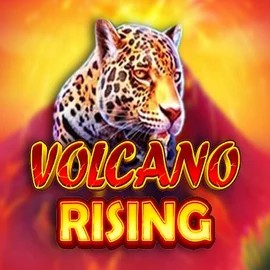 Volcano Rising slot logo by RubyPlay at Aureon Casino